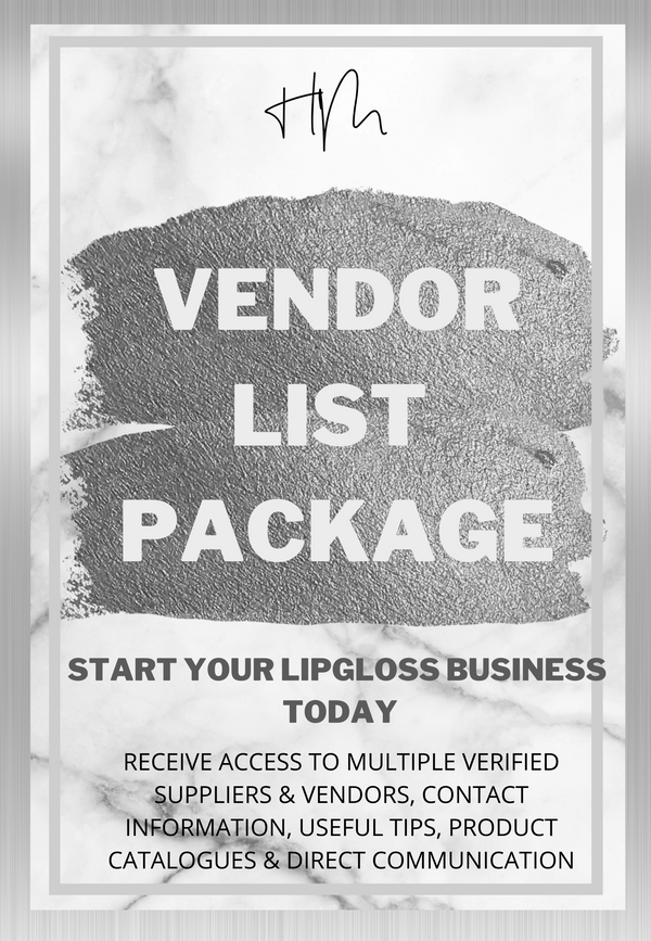 lipgloss vendor list
